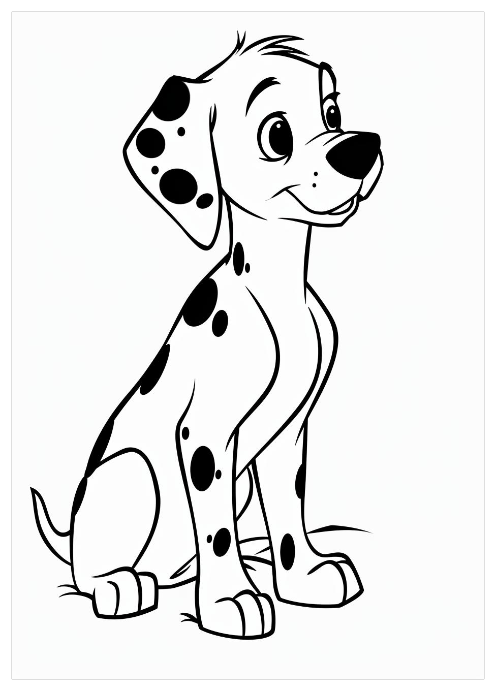 101 Dalmatians Coloring Pages-12