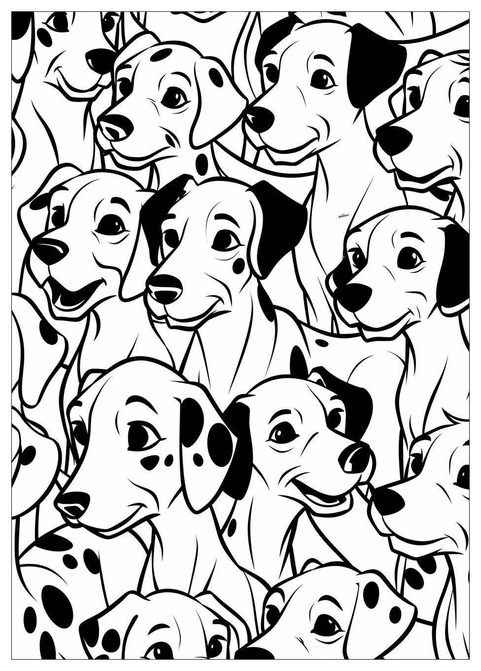 101 Dalmatians Coloring Pages-3