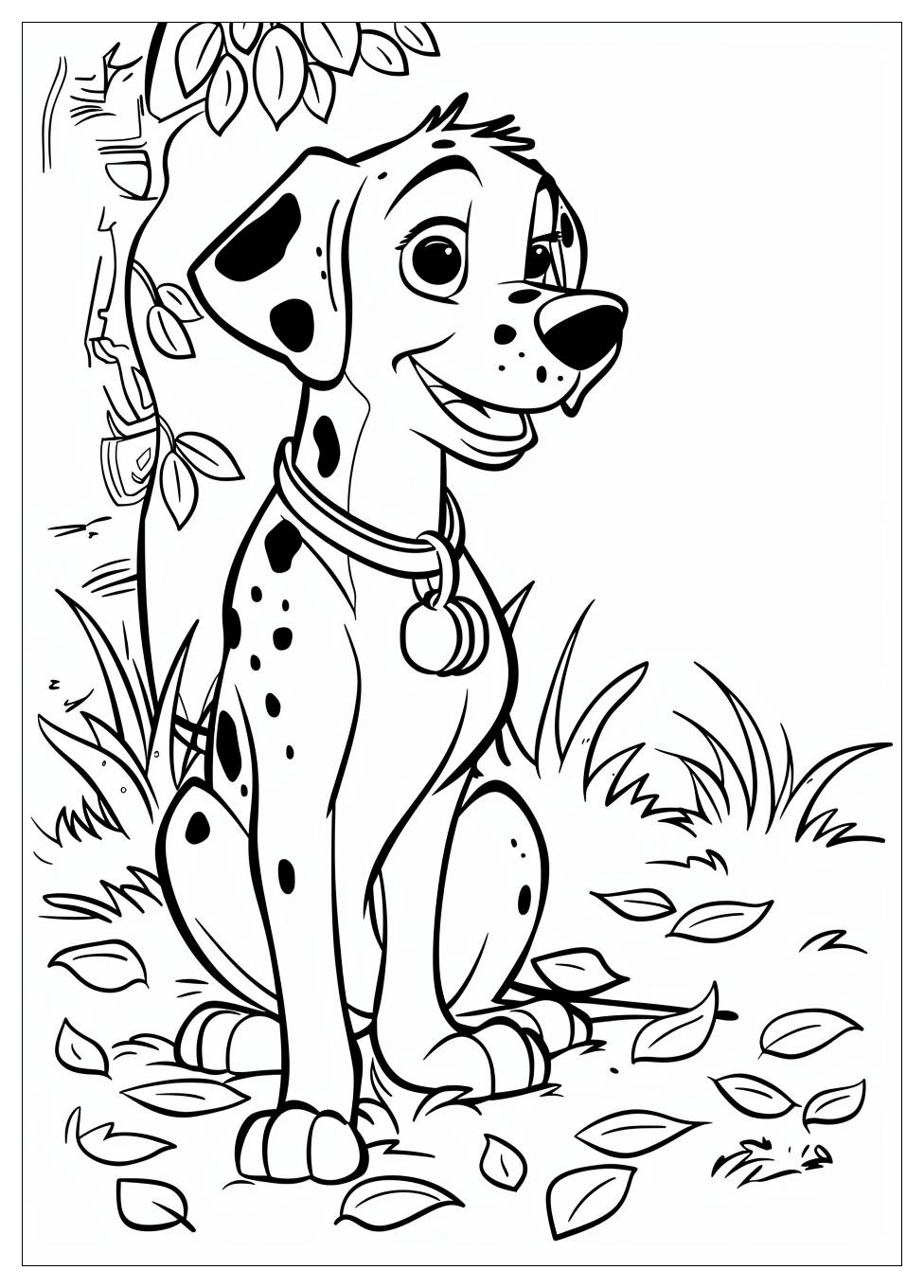 101 Dalmatians Coloring Pages-4