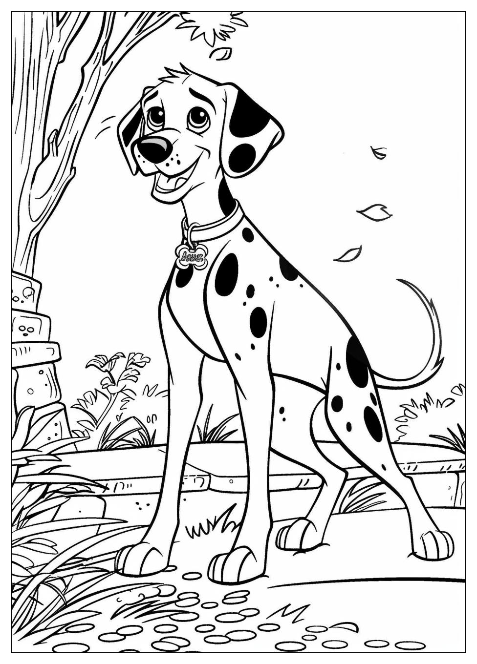 101 Dalmatians Coloring Pages-6