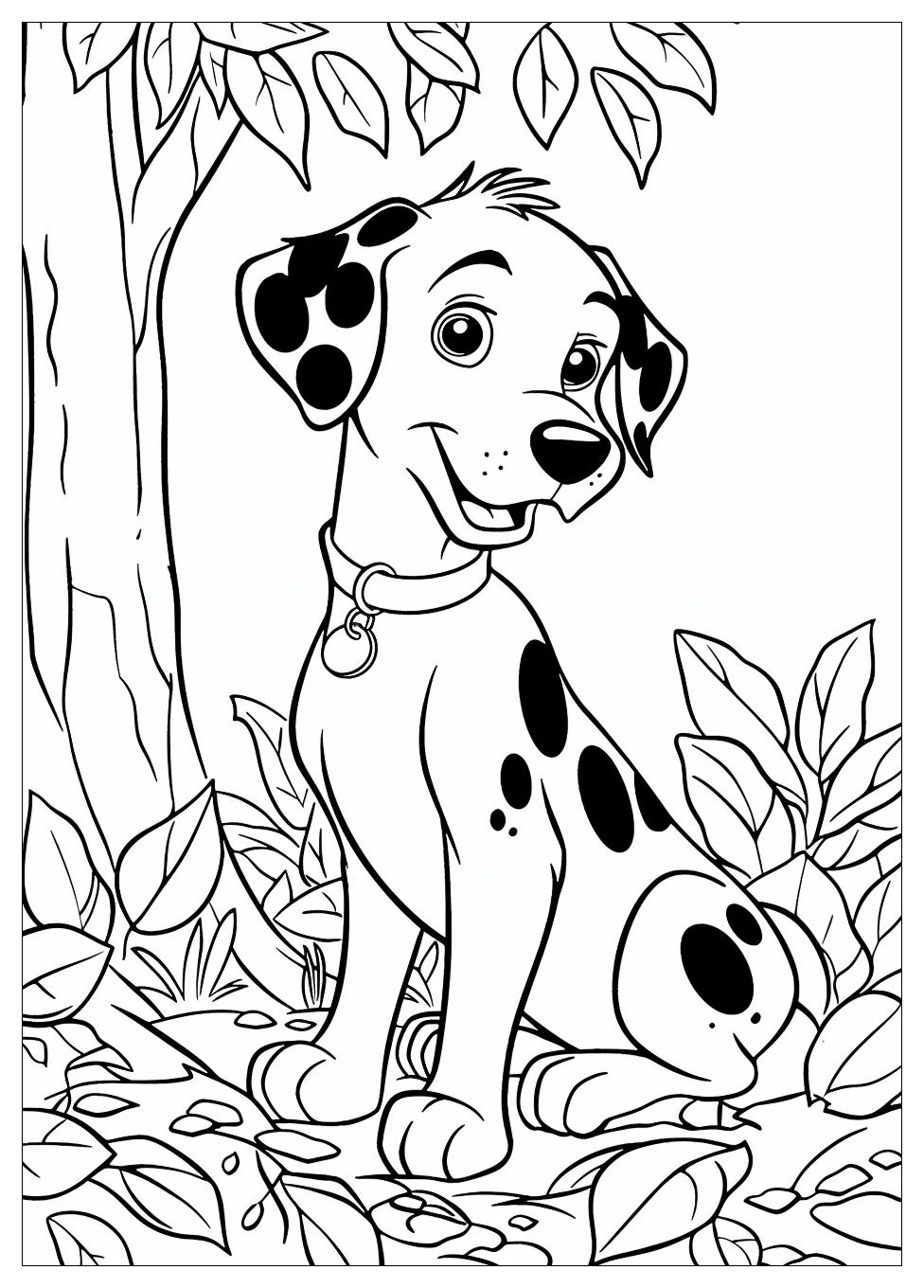 101 Dalmatians Coloring Pages-7