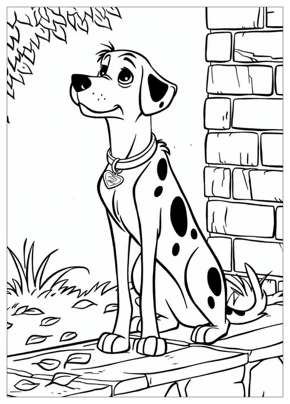 101 Dalmatians Coloring Pages-8