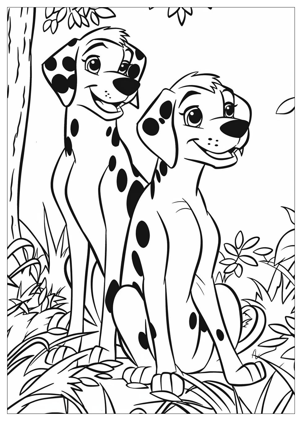 101 Dalmatians Coloring Pages-9