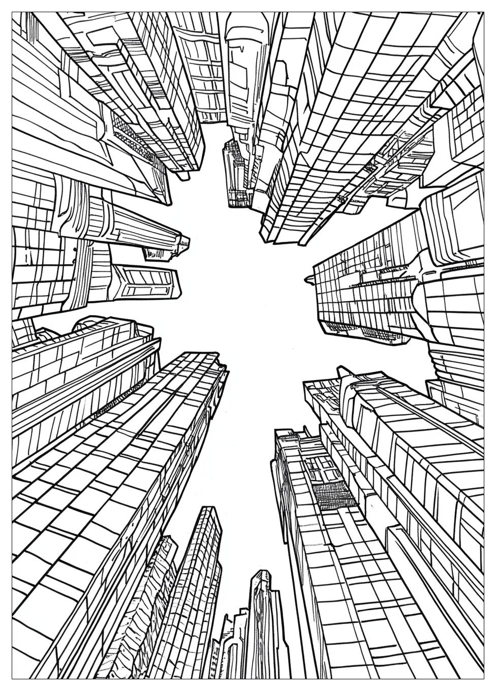 3D Coloring Pages-16