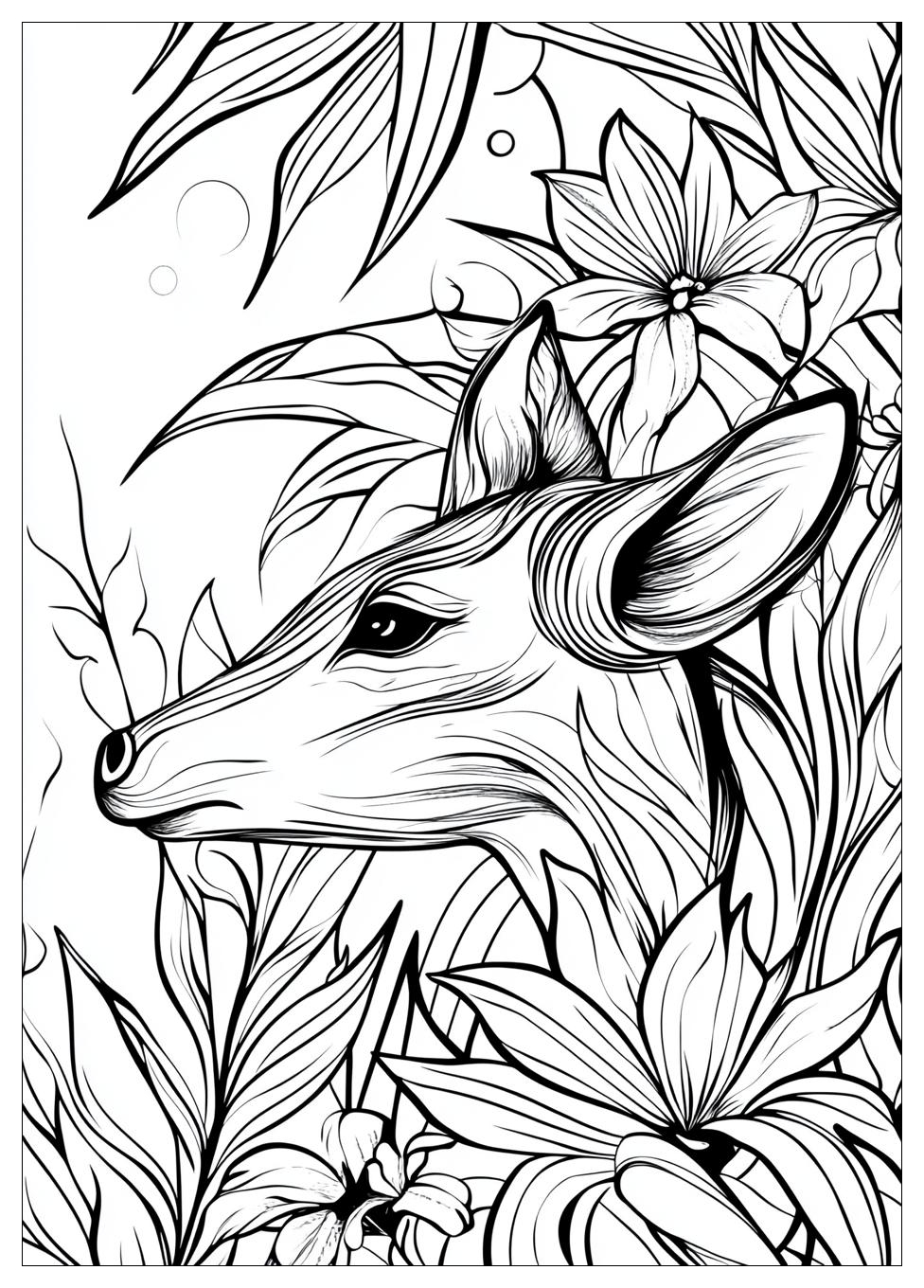 3D Coloring Pages-17