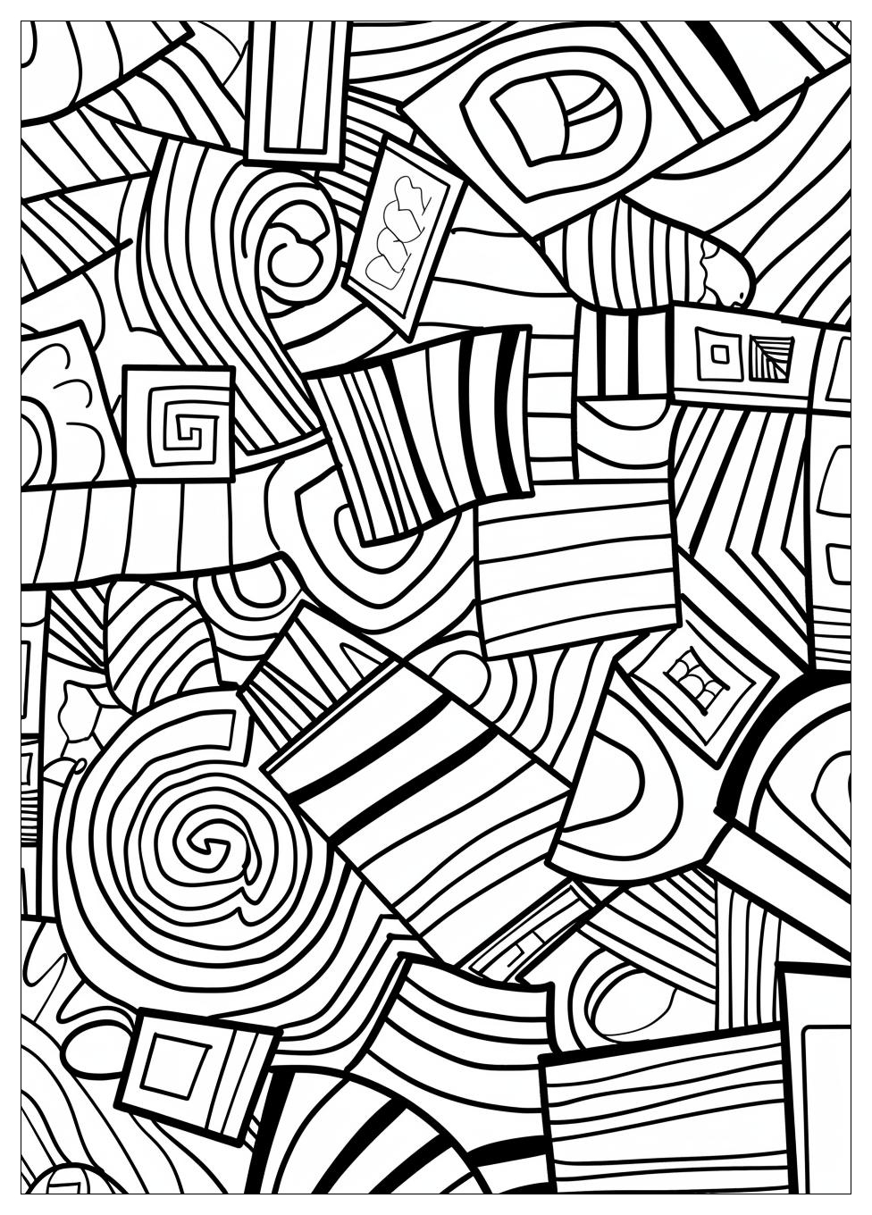 Abstract Coloring Pages-11
