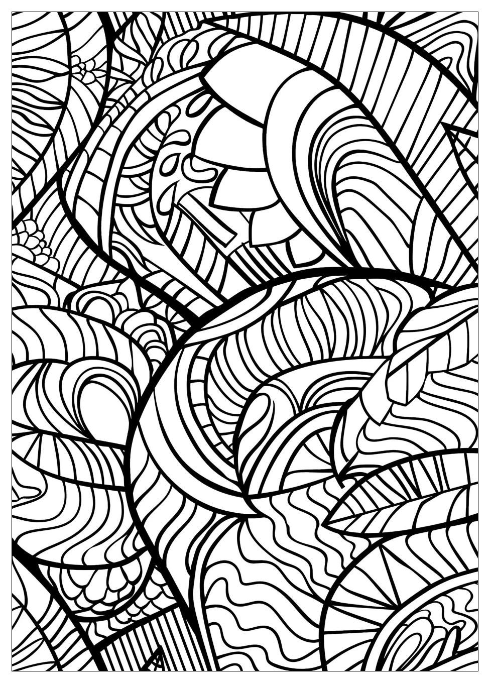 Abstract Coloring Pages-13