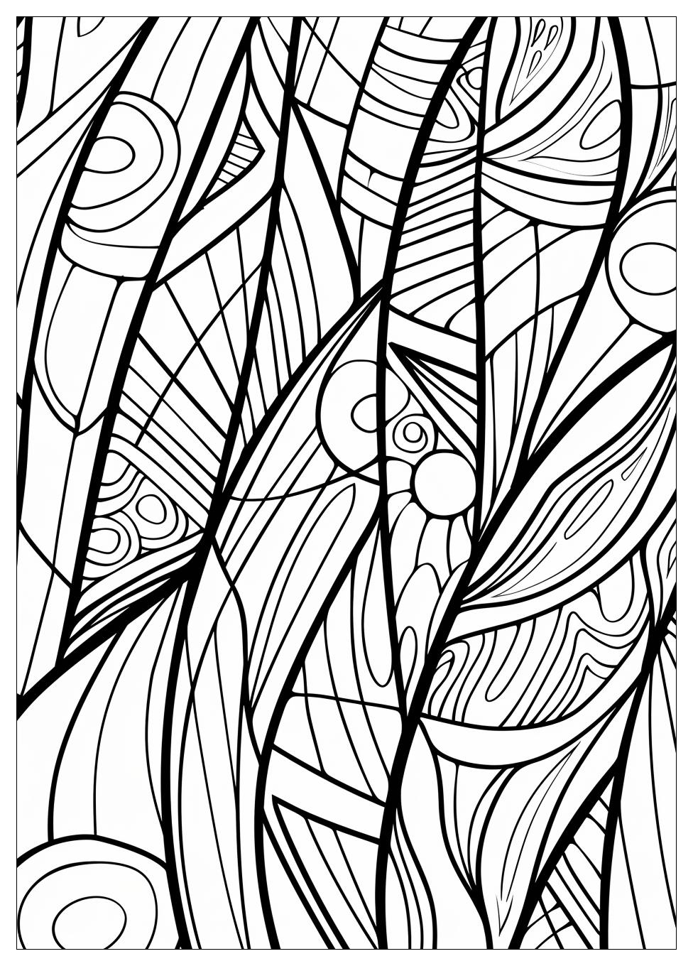 Abstract Coloring Pages-3