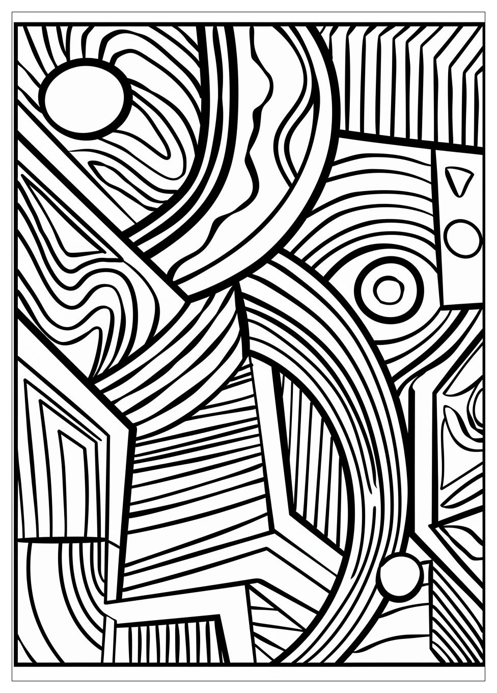 Abstract Coloring Pages-4