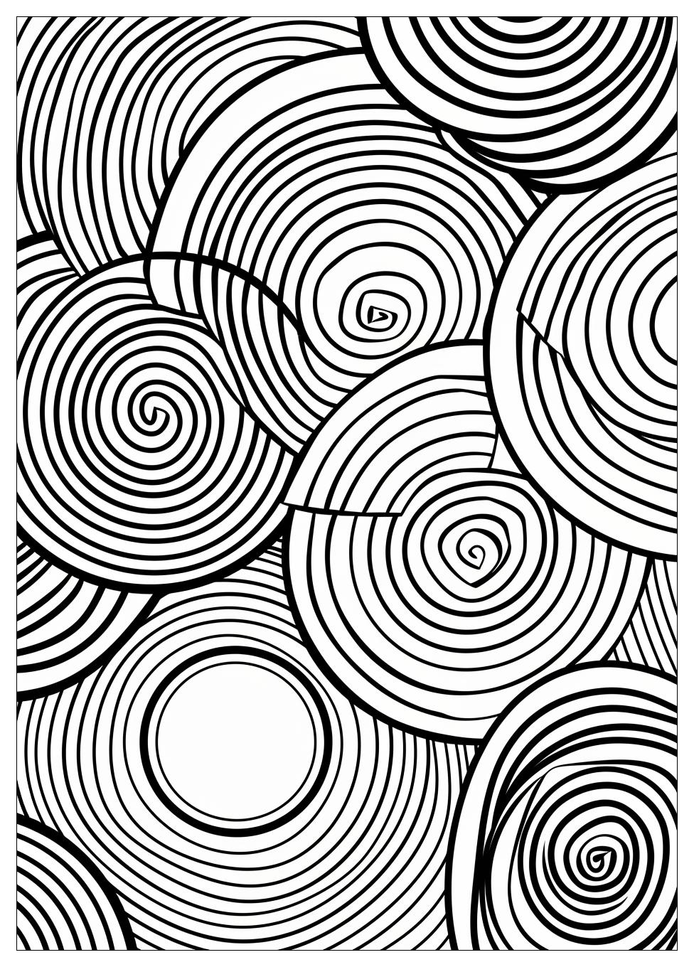 Abstract Coloring Pages-5