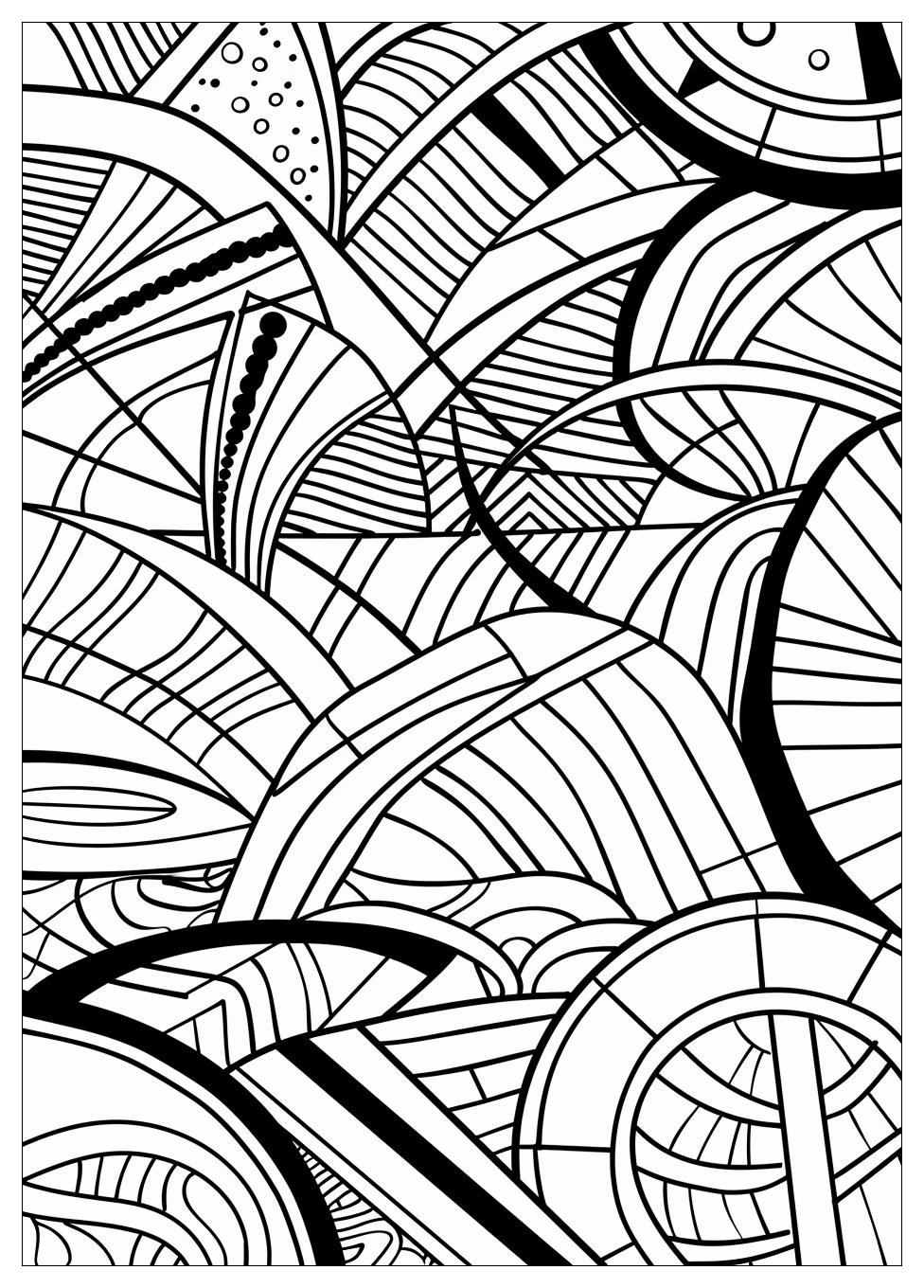 Abstract Coloring Pages-6
