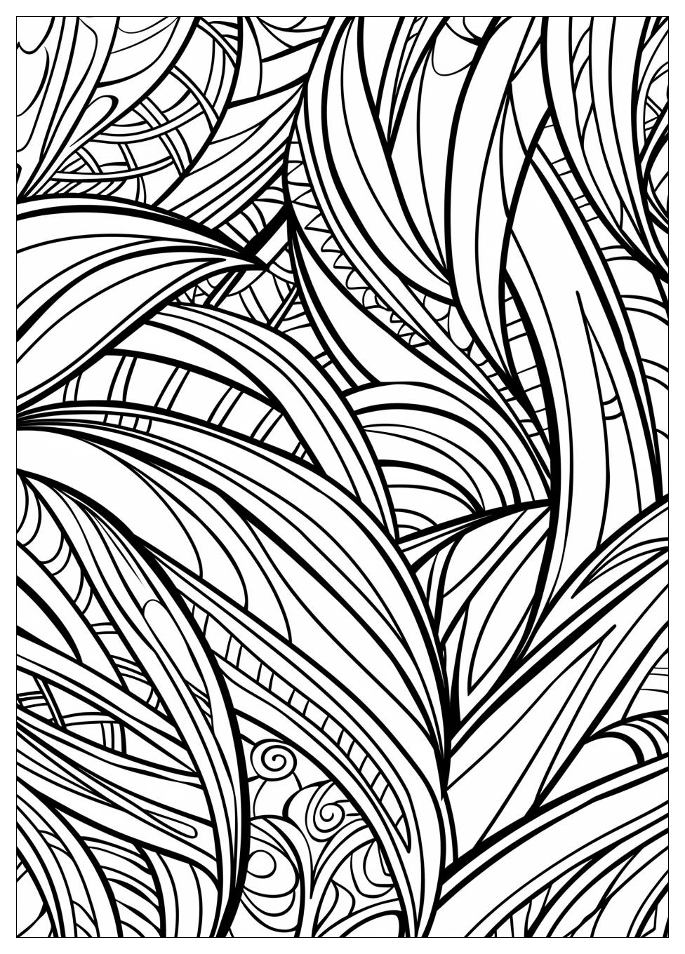 Abstract Coloring Pages-9