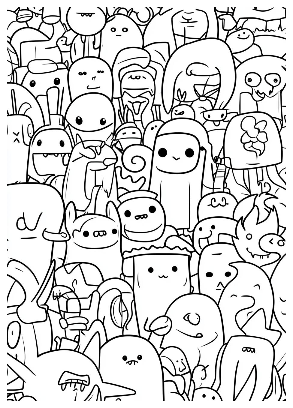 Free Printable Adventure Time Coloring Pages 12 Adventure Time Coloring Pages-12