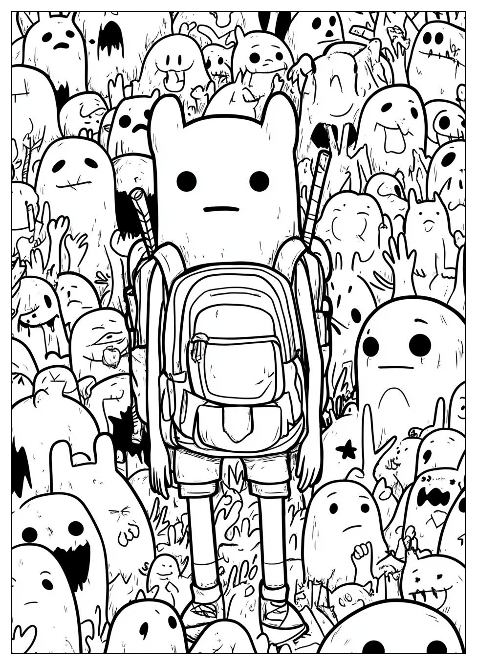 Free Printable Adventure Time Coloring Pages 13 Adventure Time Coloring Pages-13