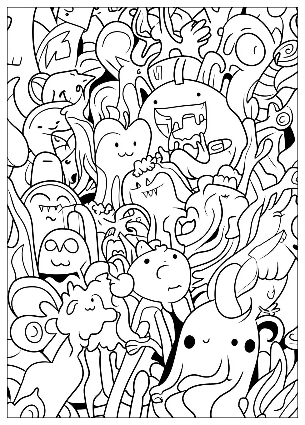 Free Printable Adventure Time Coloring Pages 20 Adventure Time Coloring Pages-20