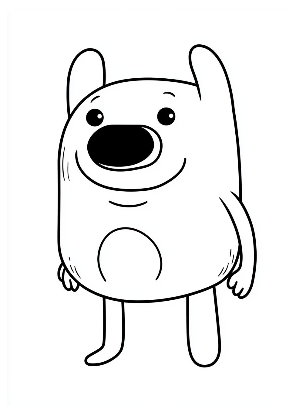 Free Printable Adventure Time Coloring Pages 8 Adventure Time Coloring Pages-8