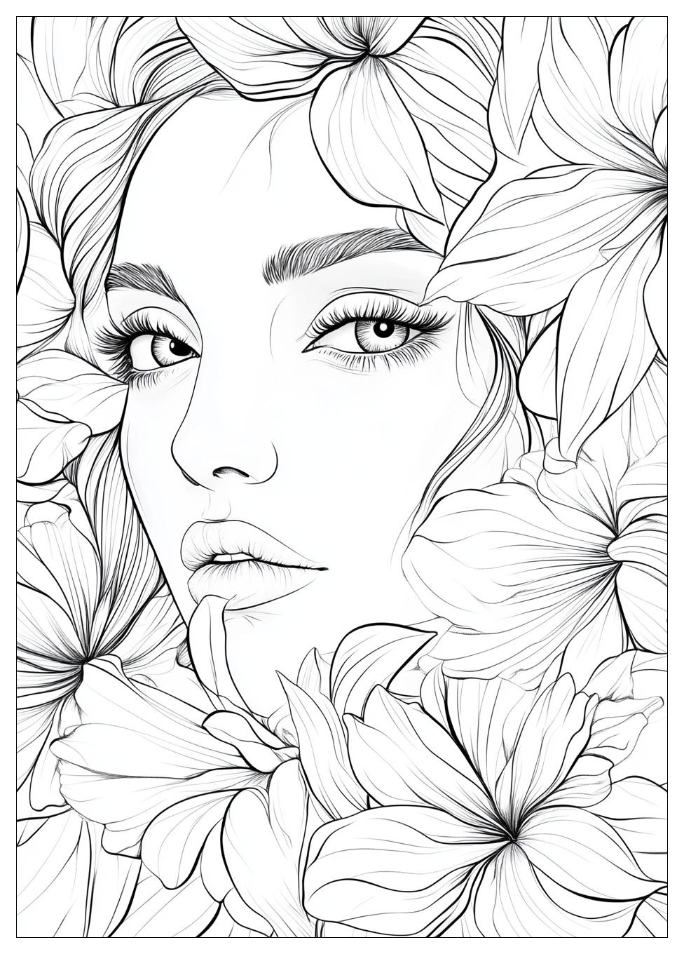 Aesthetic Coloring Pages-15