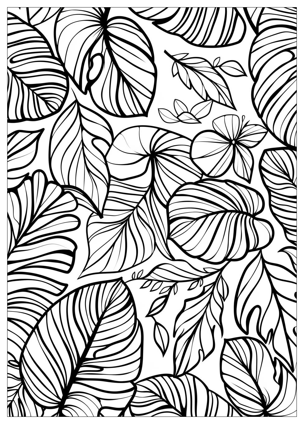 Aesthetic Plant Coloring Pages-14
