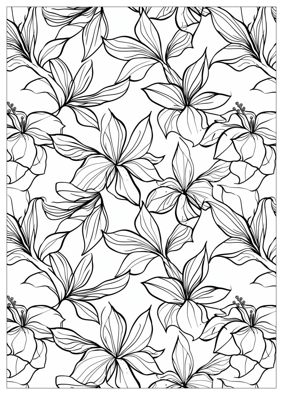 Aesthetic Plant Coloring Pages-15