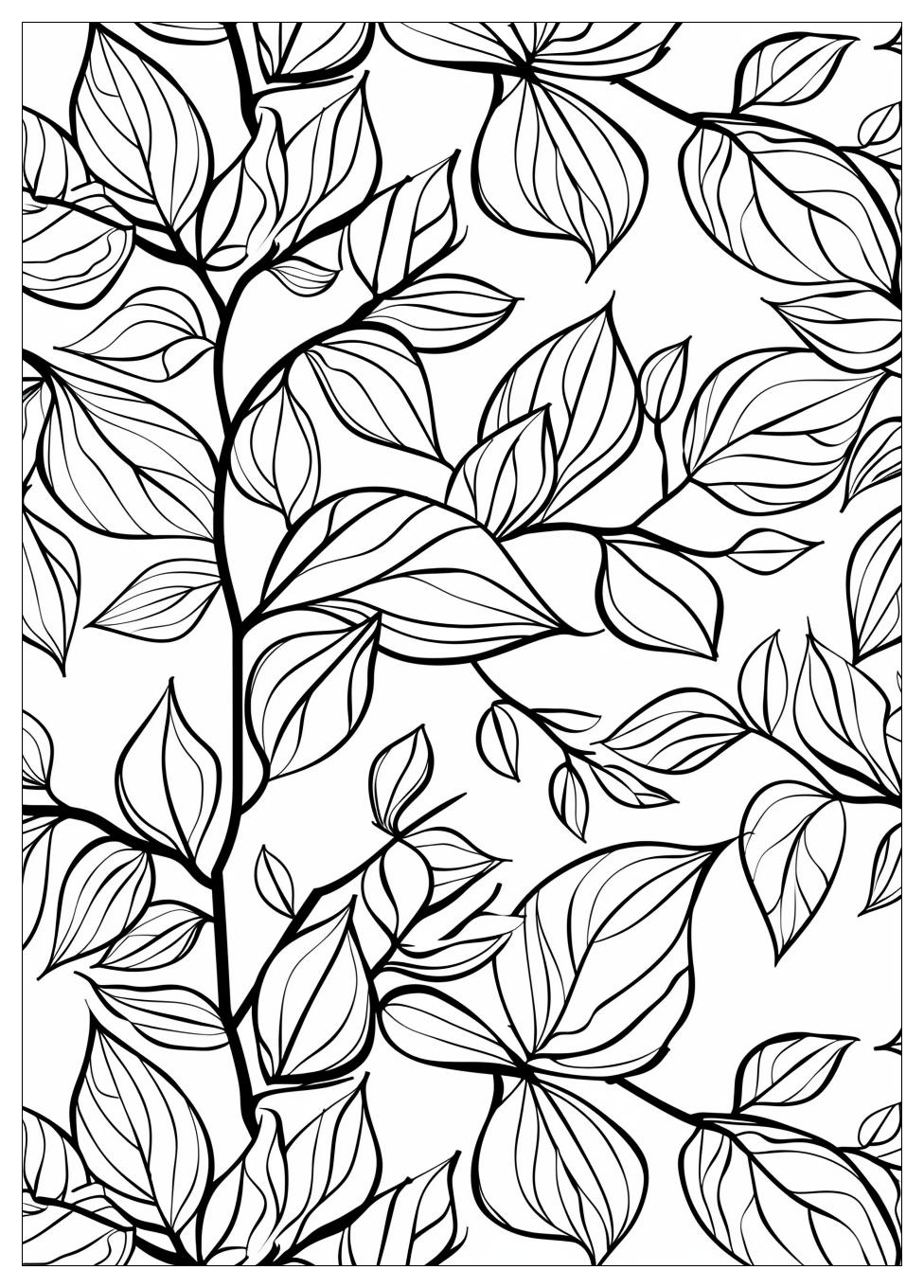 Aesthetic Plant Coloring Pages-16