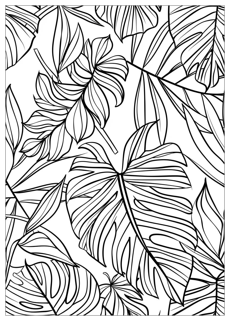Aesthetic Plant Coloring Pages-17