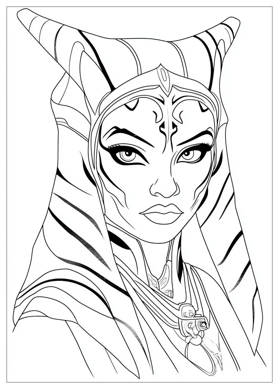Ahsoka Coloring Pages-11