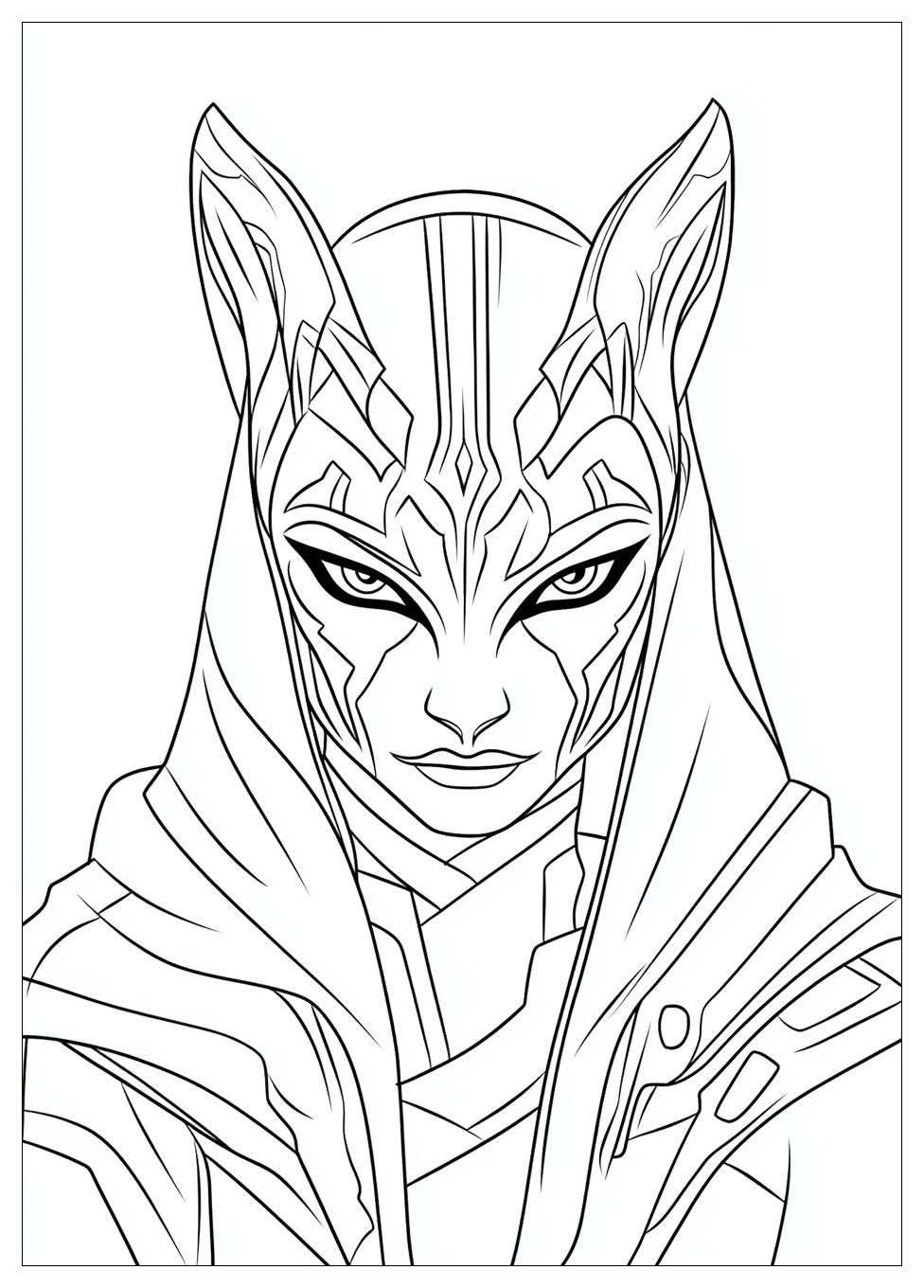 Ahsoka Coloring Pages-12