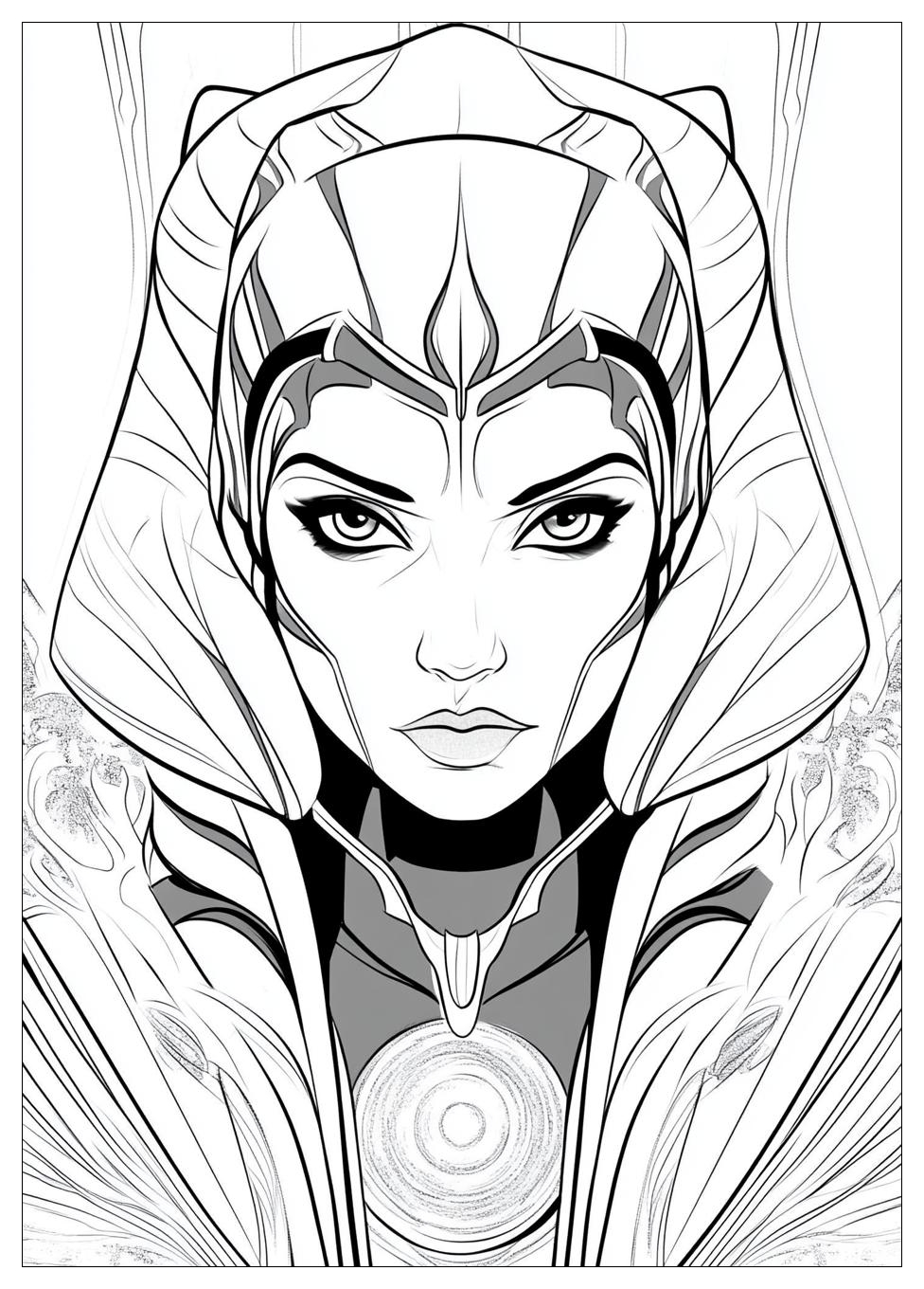 Ahsoka Coloring Pages-13