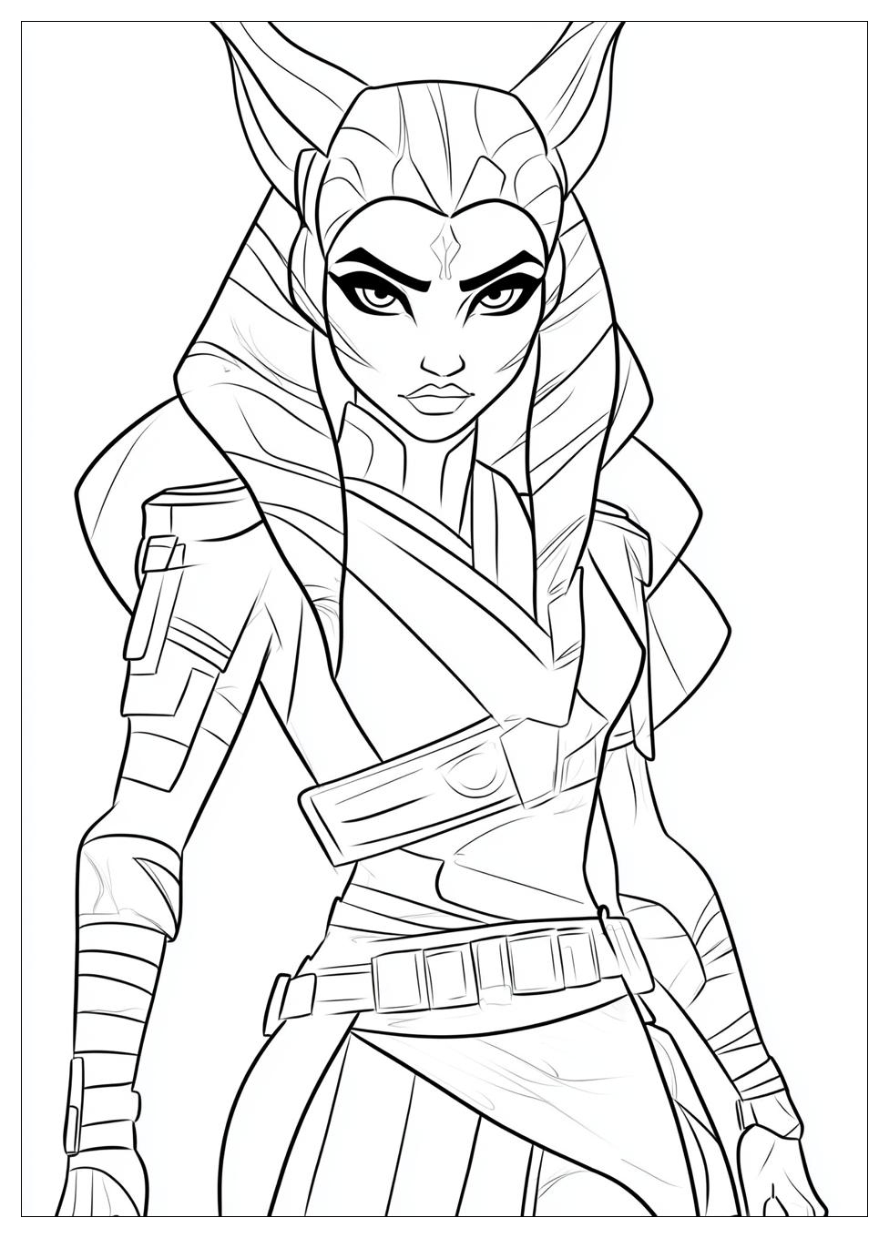 Ahsoka Coloring Pages-14