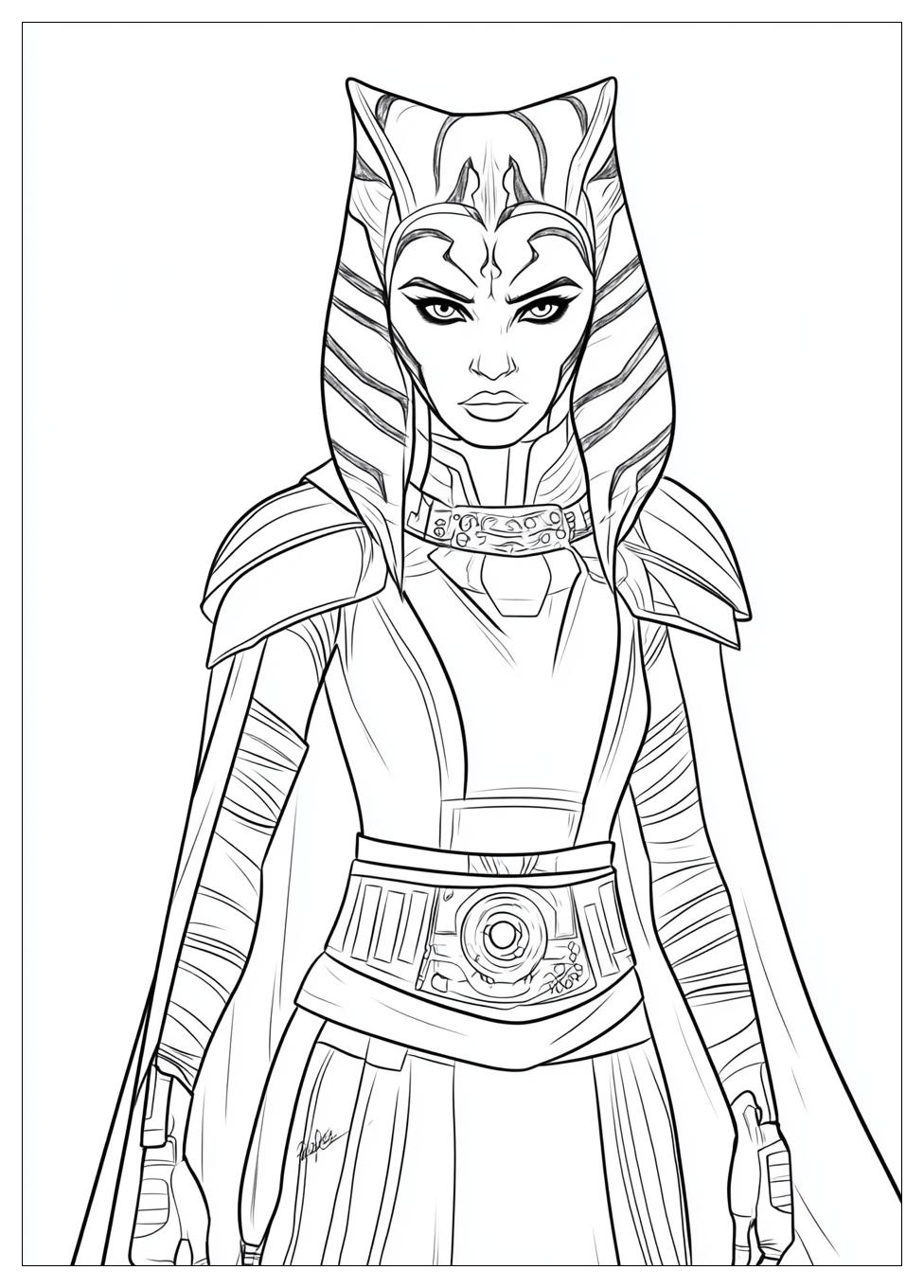 Ahsoka Coloring Pages-15