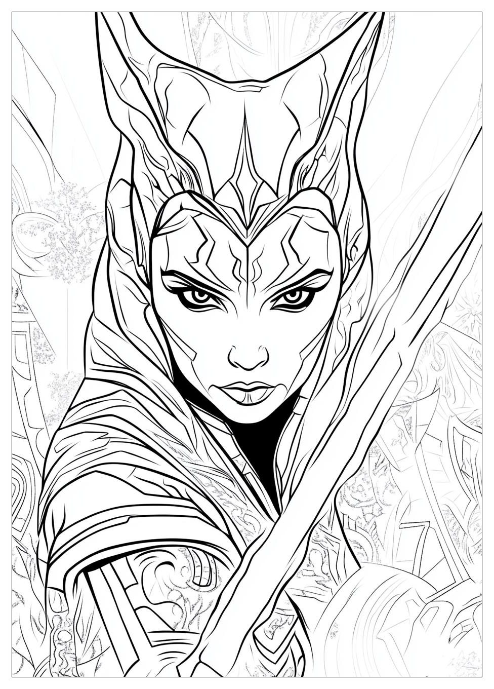 Ahsoka Coloring Pages-16