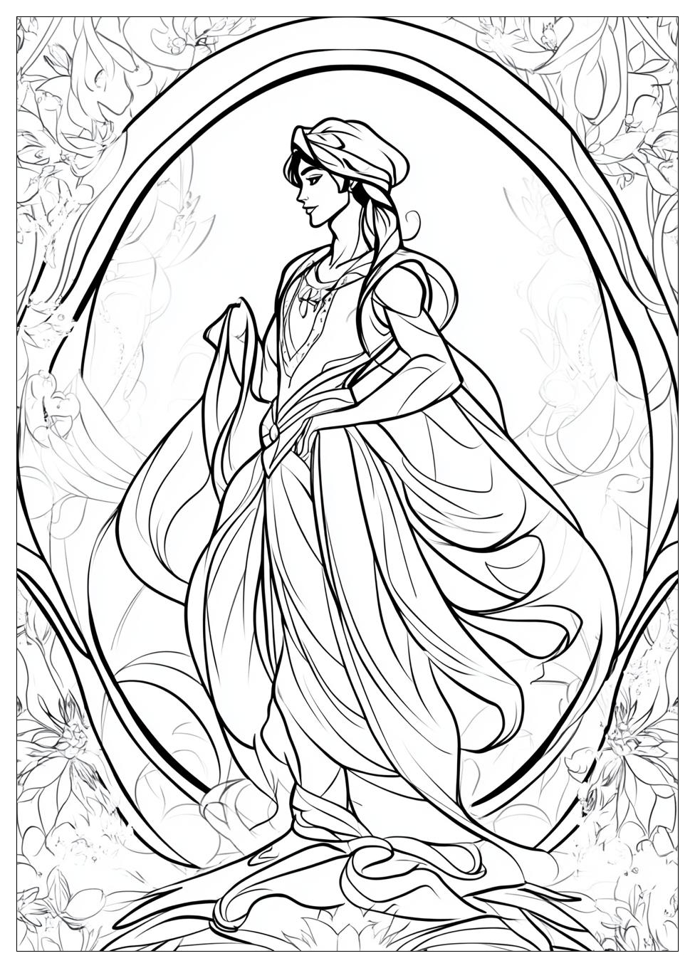 Aladdin Coloring Pages-15