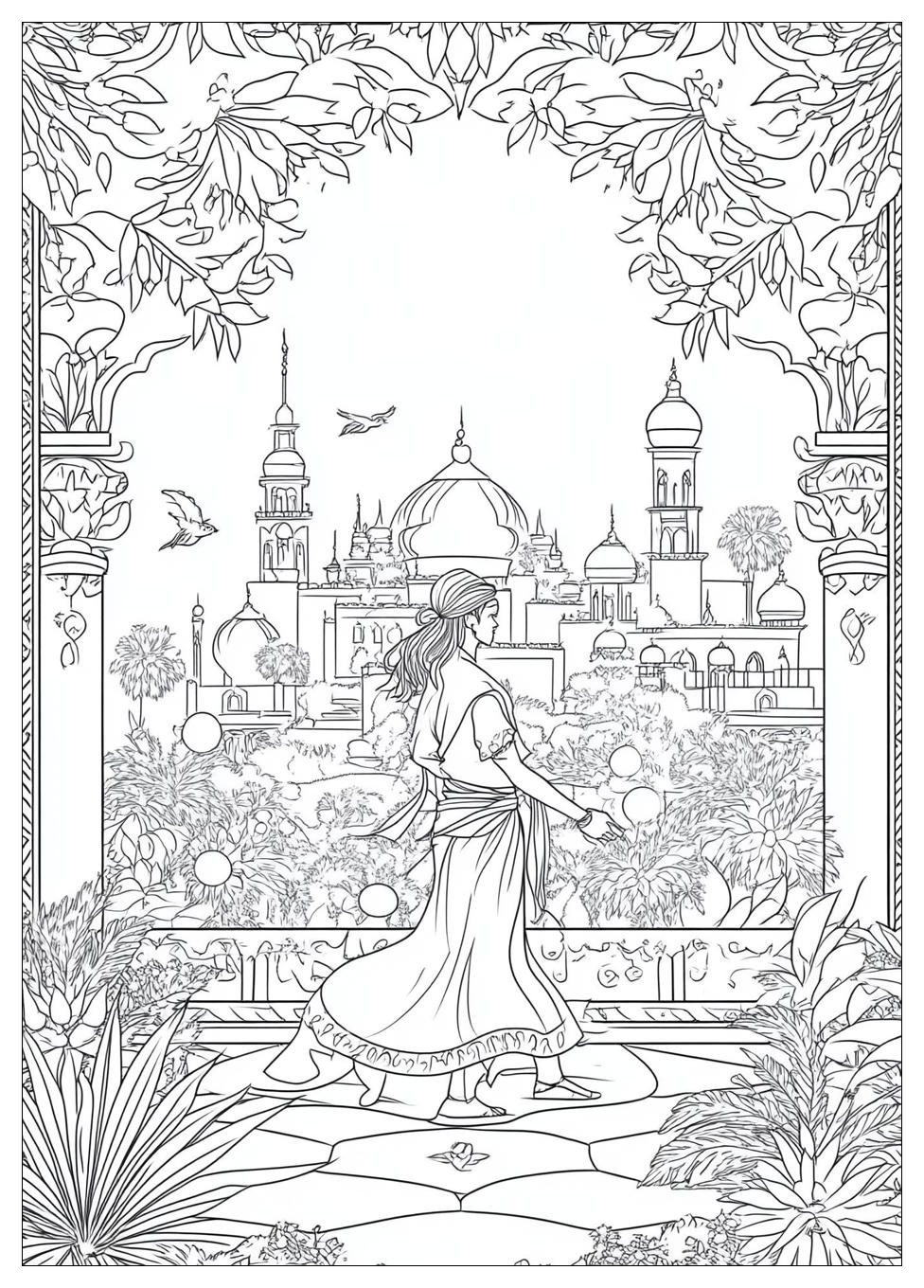 Aladdin Coloring Pages-18