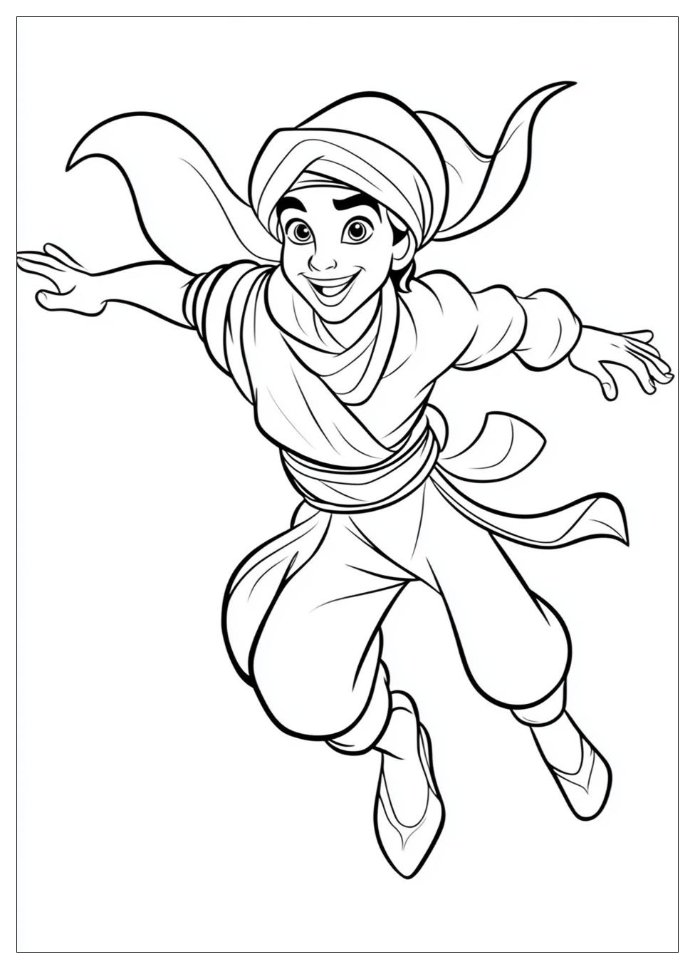 Aladdin Coloring Pages-19