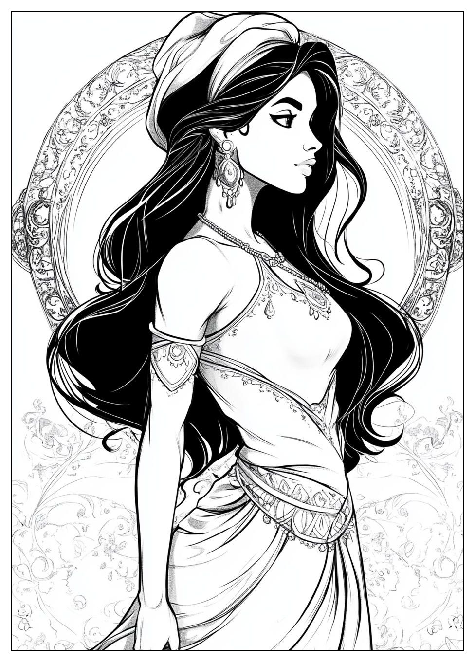 Aladdin Coloring Pages-2