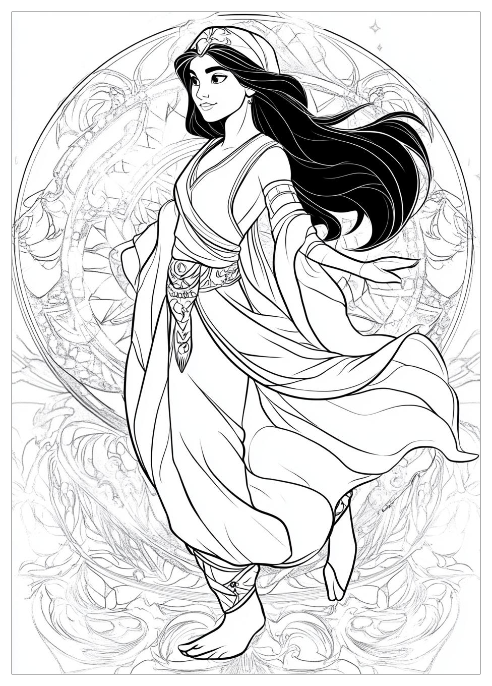 Aladdin Coloring Pages-20