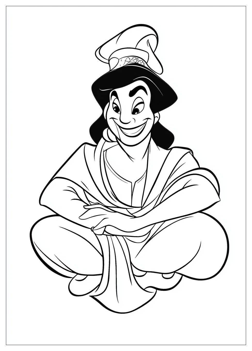 Aladdin Coloring Pages-6