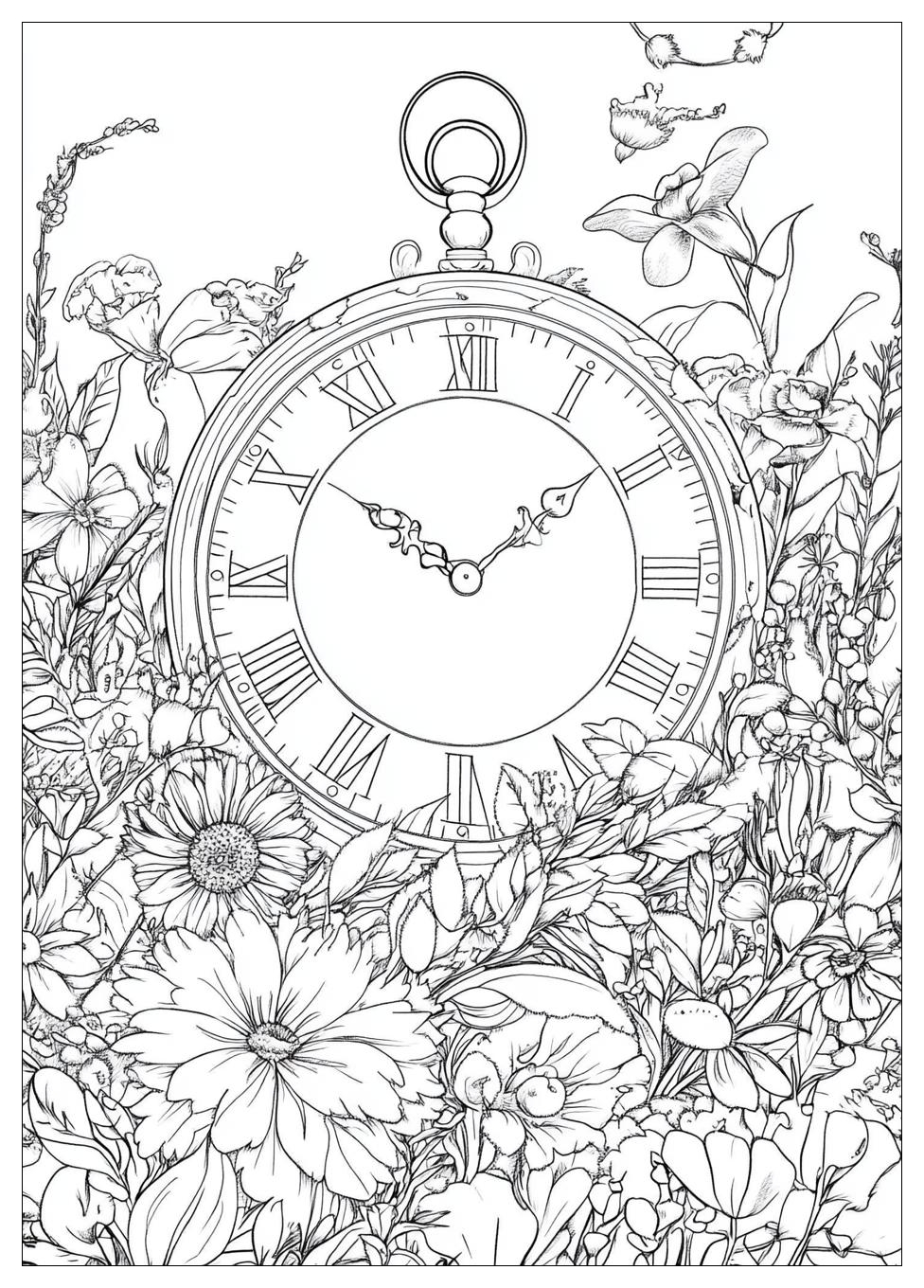 Alice In Wonderland Coloring Pages-19
