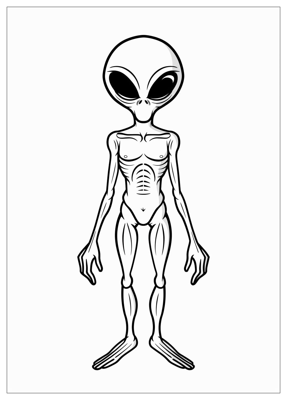 Alien Coloring Pages-1