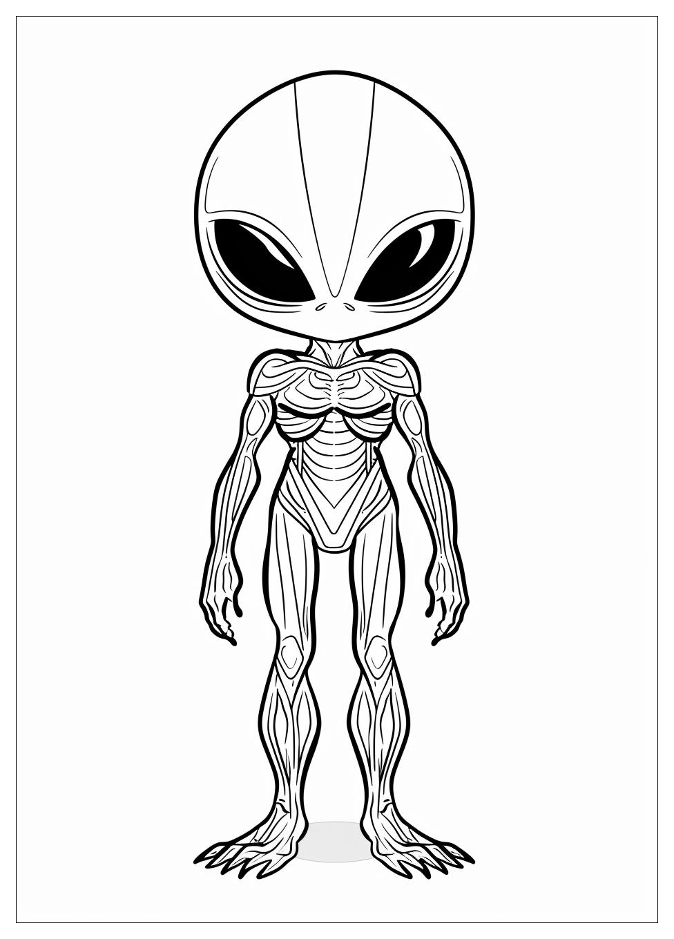 Alien Coloring Pages-11