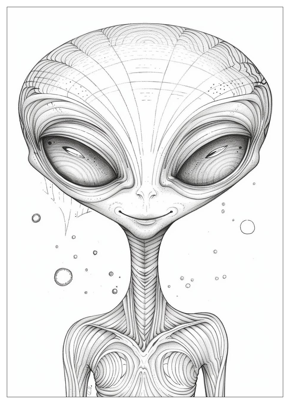Alien Coloring Pages-14