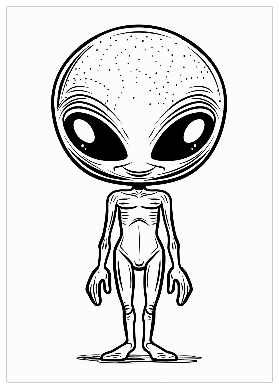 Alien Coloring Pages-4