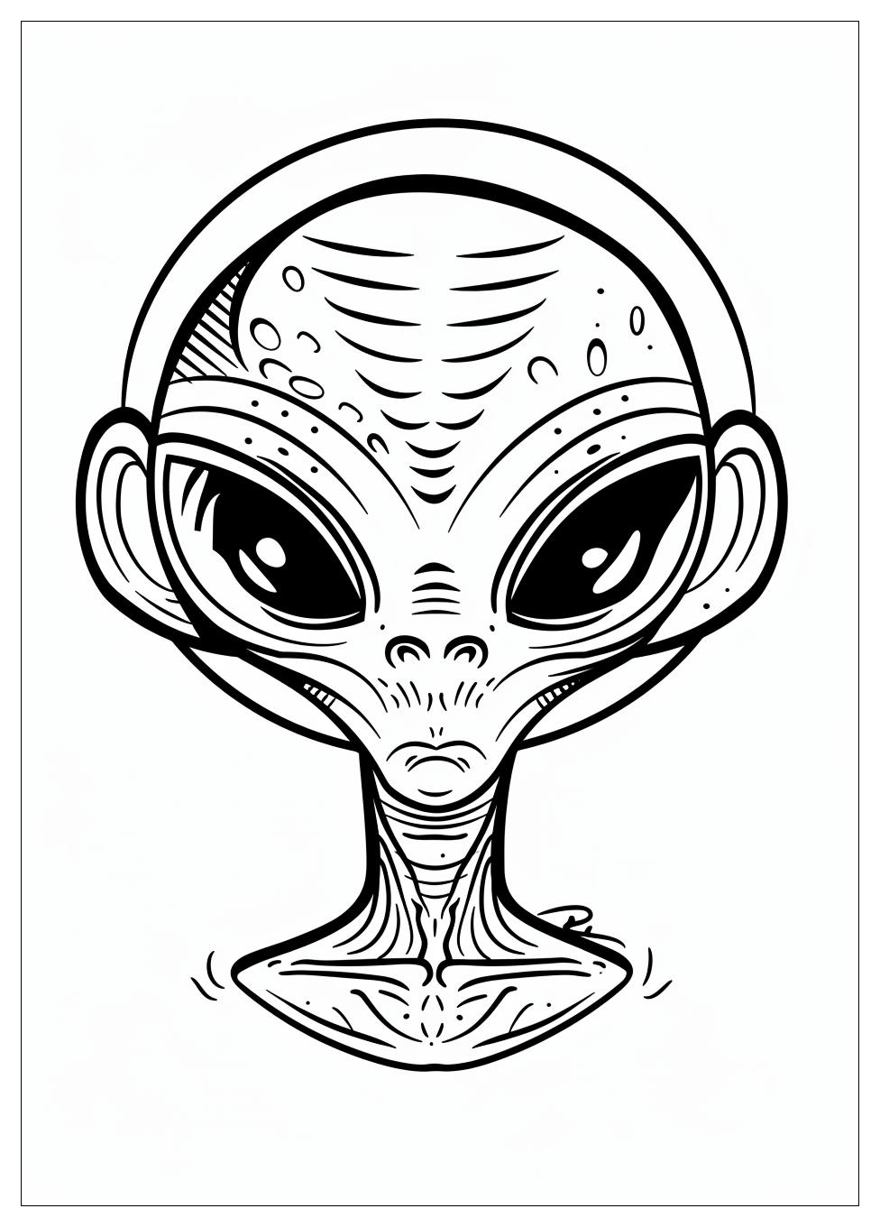 Alien Coloring Pages-8