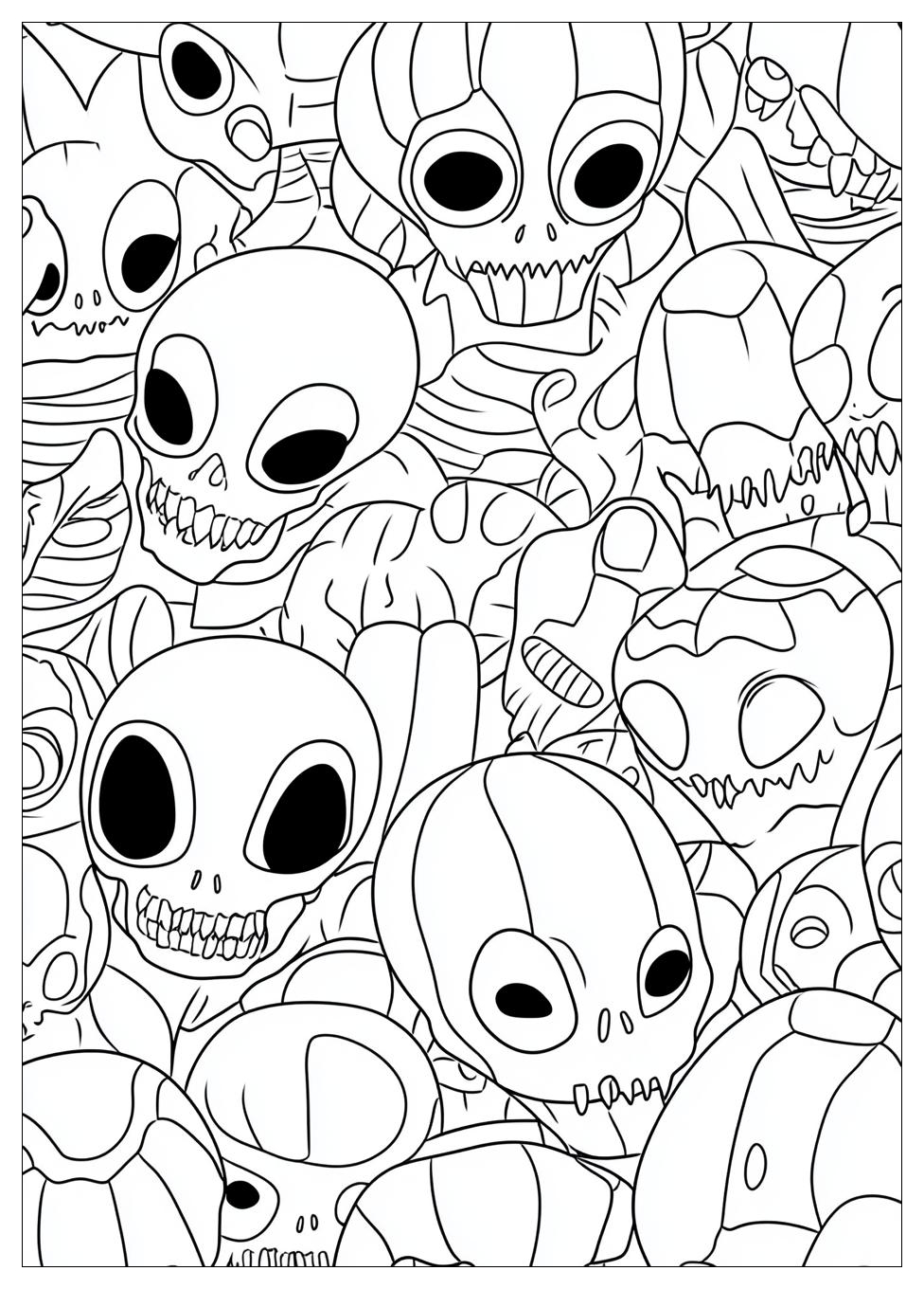Aliens Coloring Pages-11