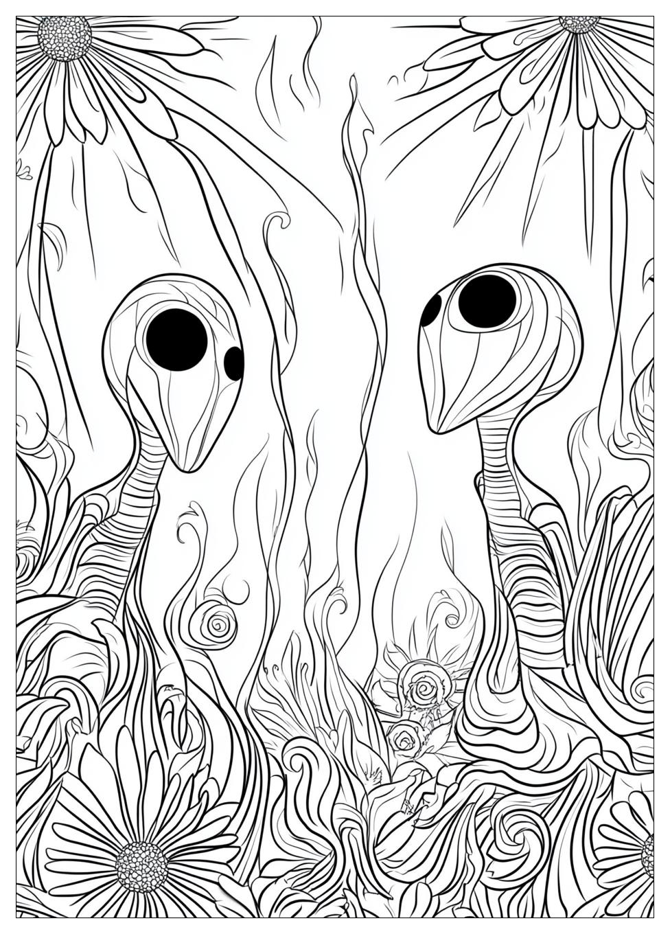 Aliens Coloring Pages-19