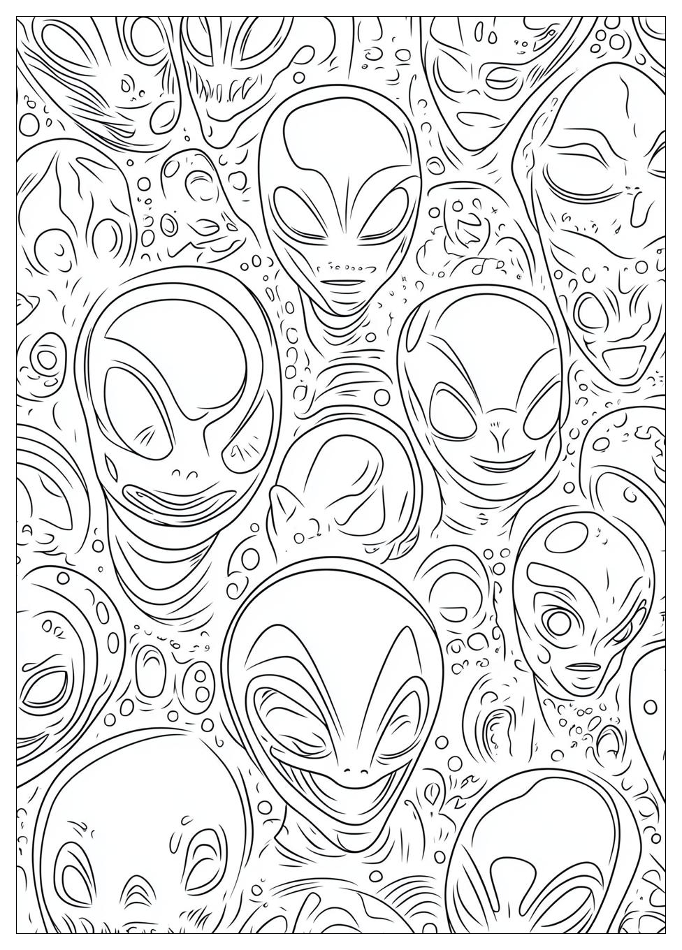 Aliens Coloring Pages-20