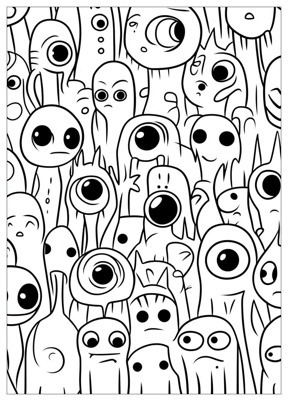Aliens Coloring Pages-6