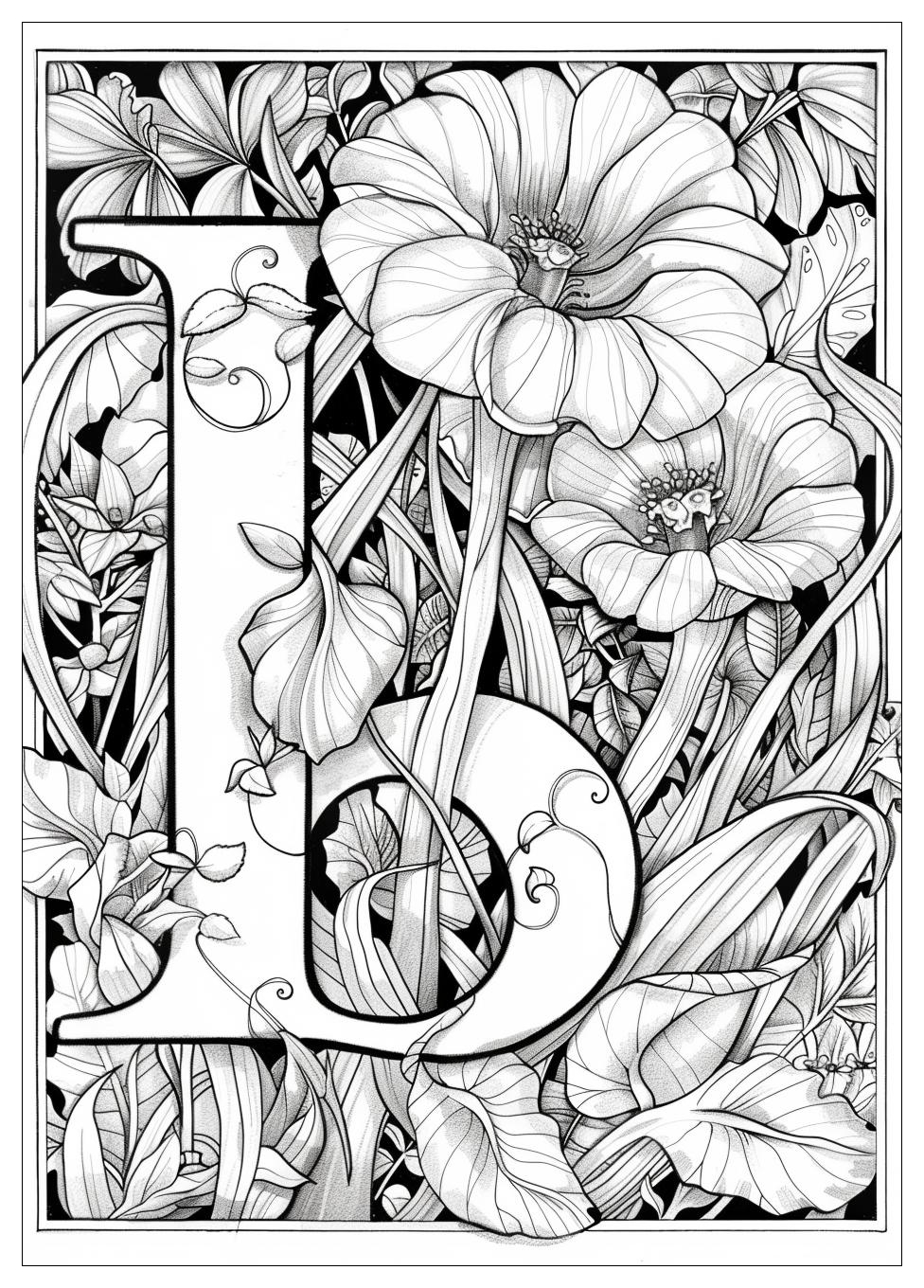 Alphabet Lore Coloring Pages-10