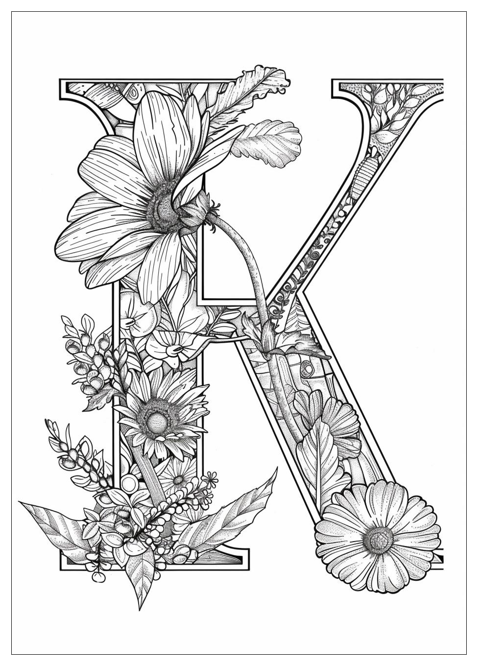 Alphabet Lore Coloring Pages-13