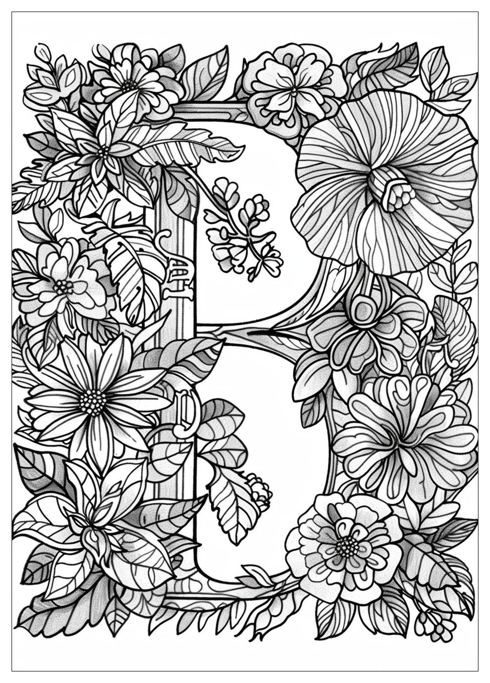Alphabet Lore Coloring Pages-16
